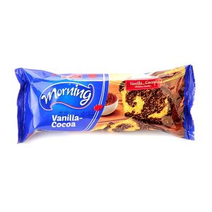 کیک صبحانه شیرین عسل با مغزی وانیل و شکلات 100 گرمی