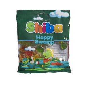 پاستیل میوه ای مدل Happy Swamp شیبا 65گرمی