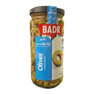 زیتون شور اسلایس بدر 370گرمی