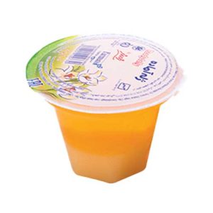 ژله آماده دو رنگ با طعم پرتقال فرمند-80گرمی