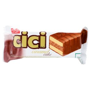 کیک وانیلی با روکش کاکائو سی سی شیرین عسل