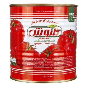 رب گوجه فرنگی گلنوش قوطی 800گرمی