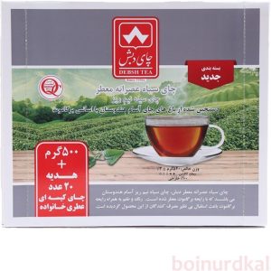 چای معطر دبش 500گرمی به همراه 20عدد چای کیسه ای